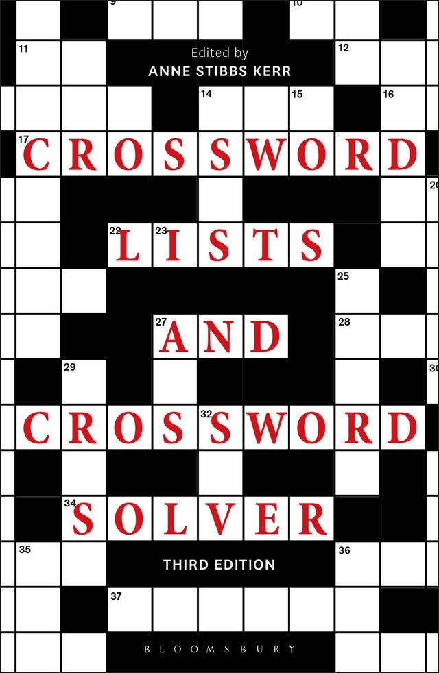 Crossword Lists and Crossword Solver by Anne Stibbs Kerr