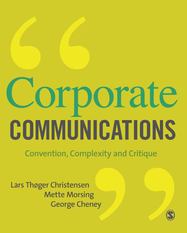Corporate Communications by Lars Thoeger Christensen