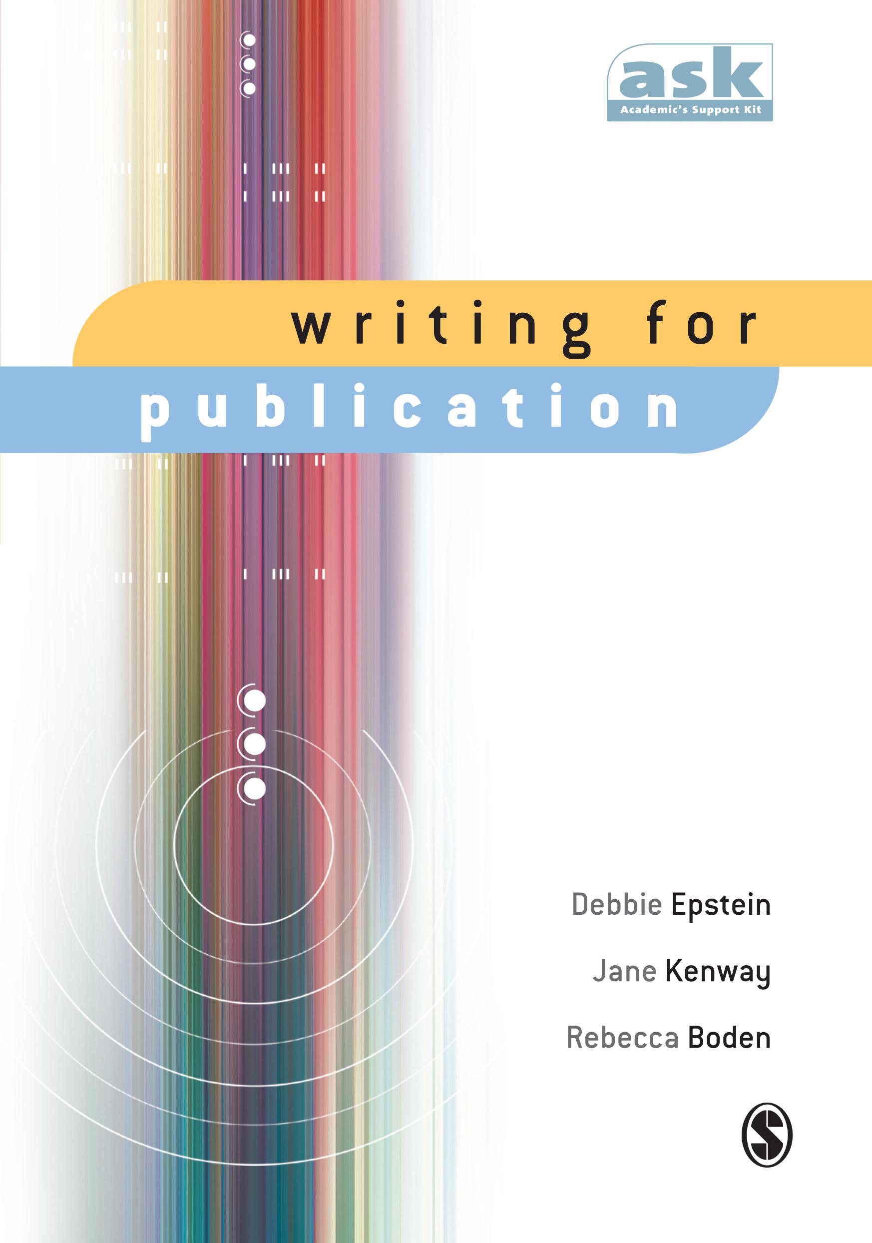 Writing for Publication