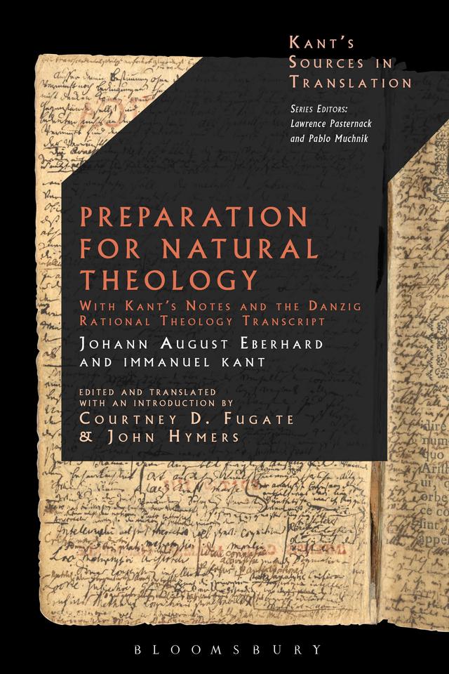 Preparation for Natural Theology by Courtney D. Fugate, Johann August Eberhard, John Hymers