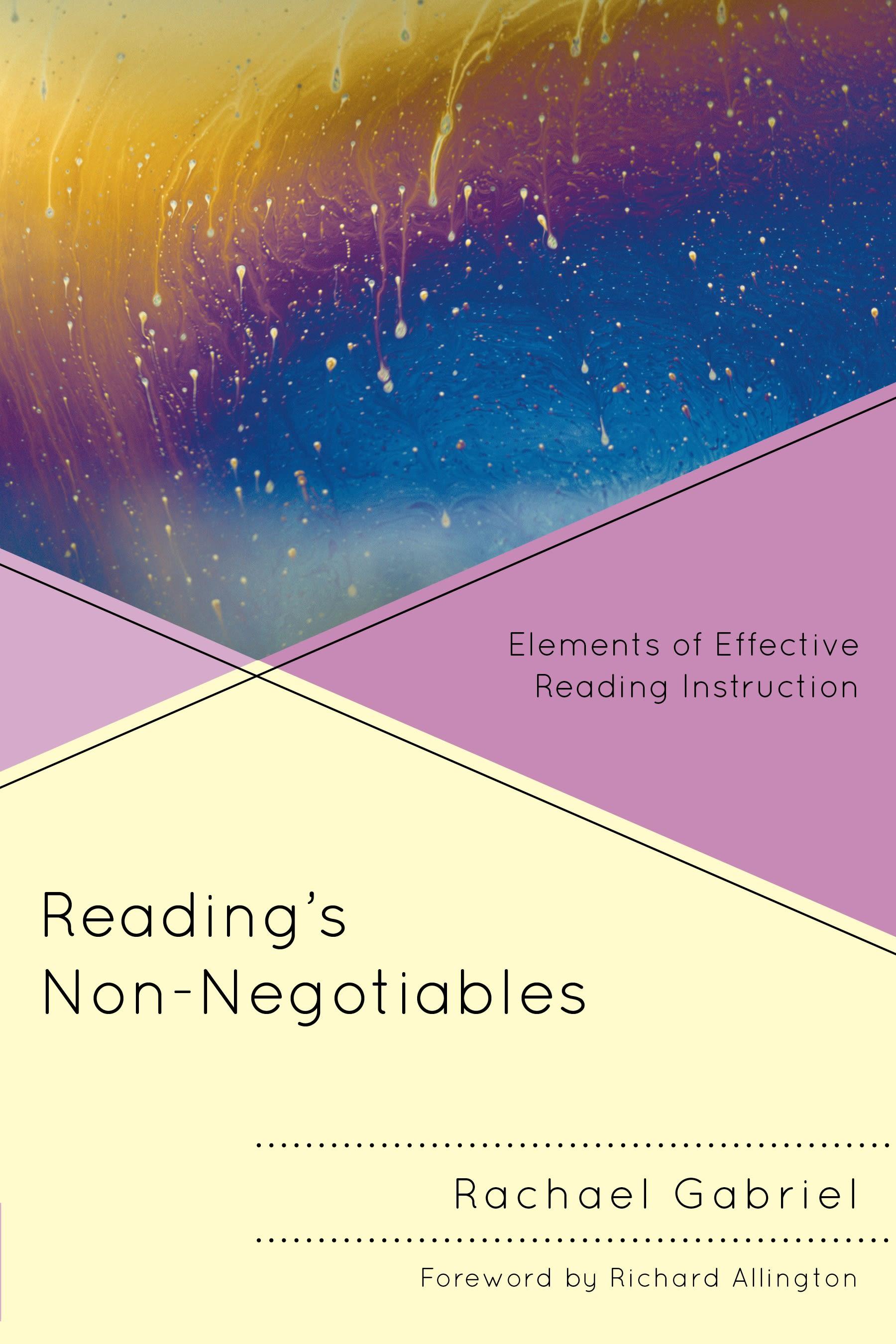 Reading’s Non-Negotiables