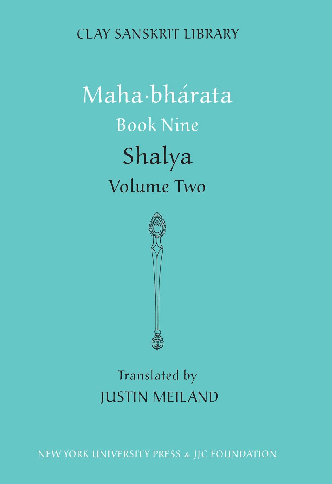Mahabharata Book Nine (Volume 2)