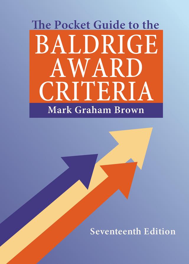 The Pocket Guide to the Baldrige Award Criteria (5-Pack) by Jonathan Craig, Mark Graham Brown