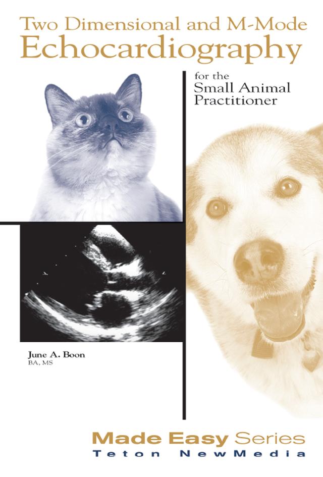Two Dimensional & M-mode Echocardiography for the Small Animal Practitioner by June Boon