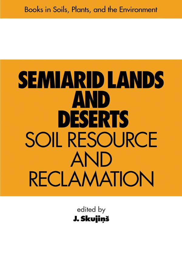Semiarid Lands and Deserts