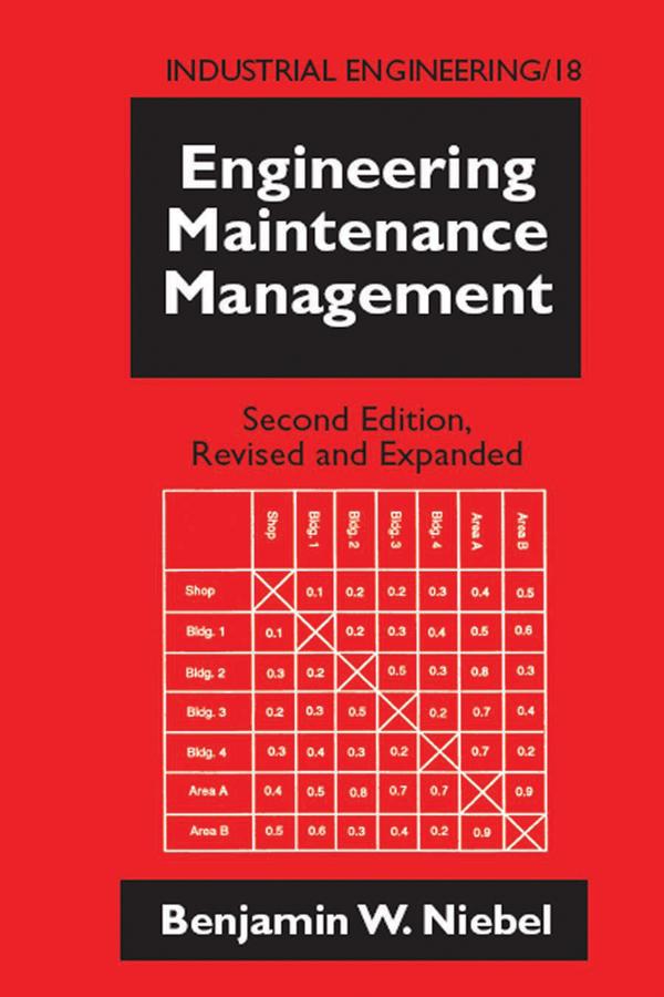 Engineering Maintenance Management by Benjamin W. Niebel