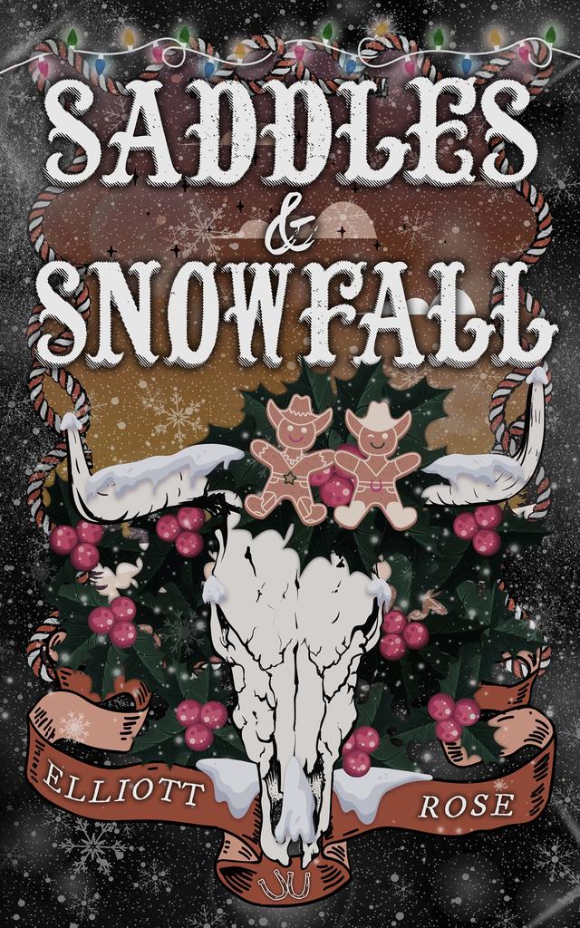 Saddles and Snowfall by Elliott Rose