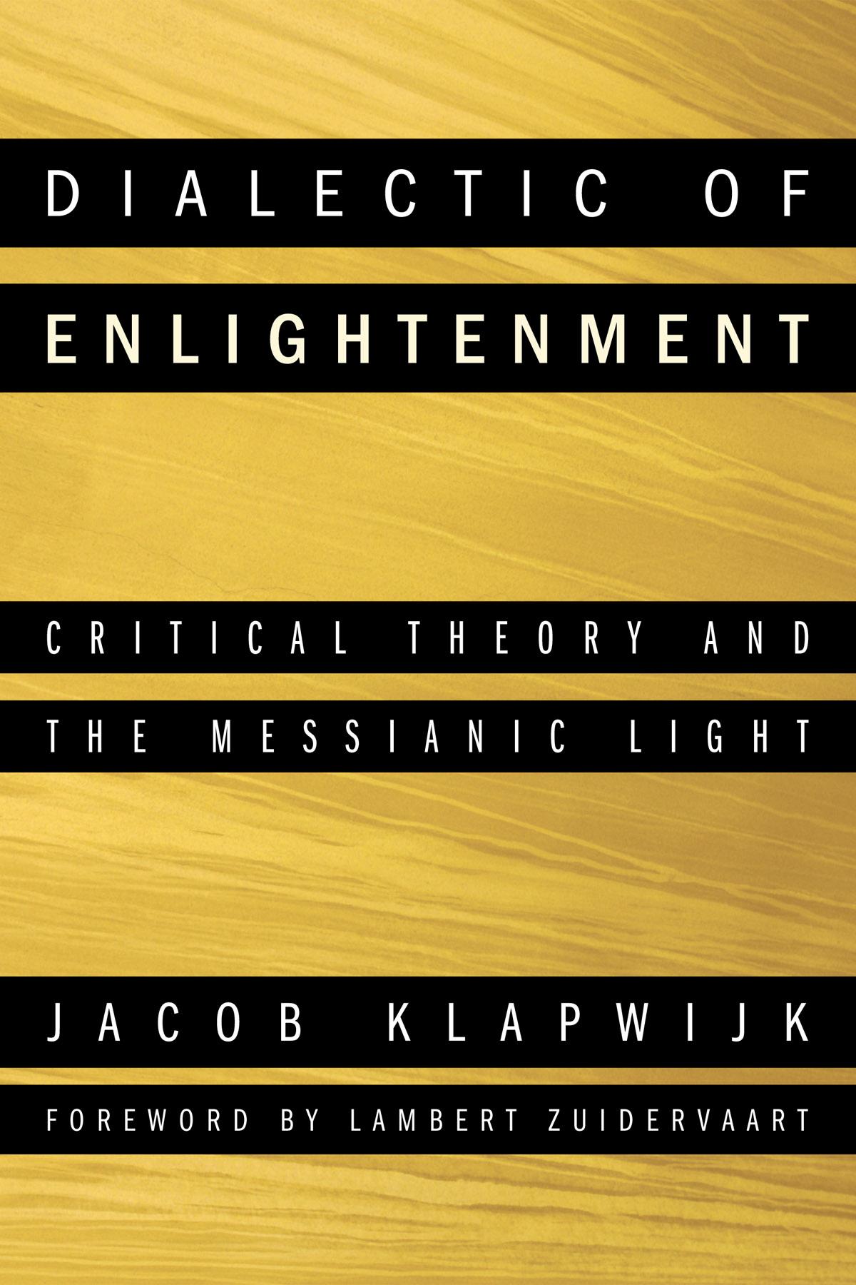 Dialectic of Enlightenment