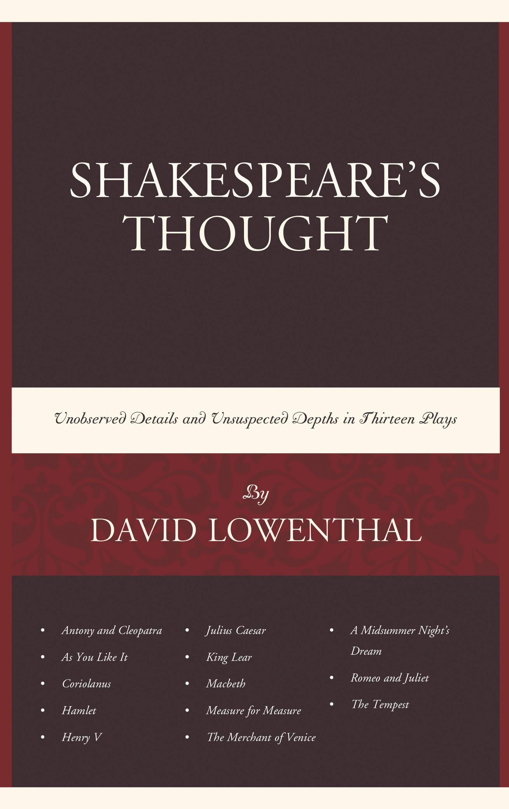 Shakespeare’s Thought