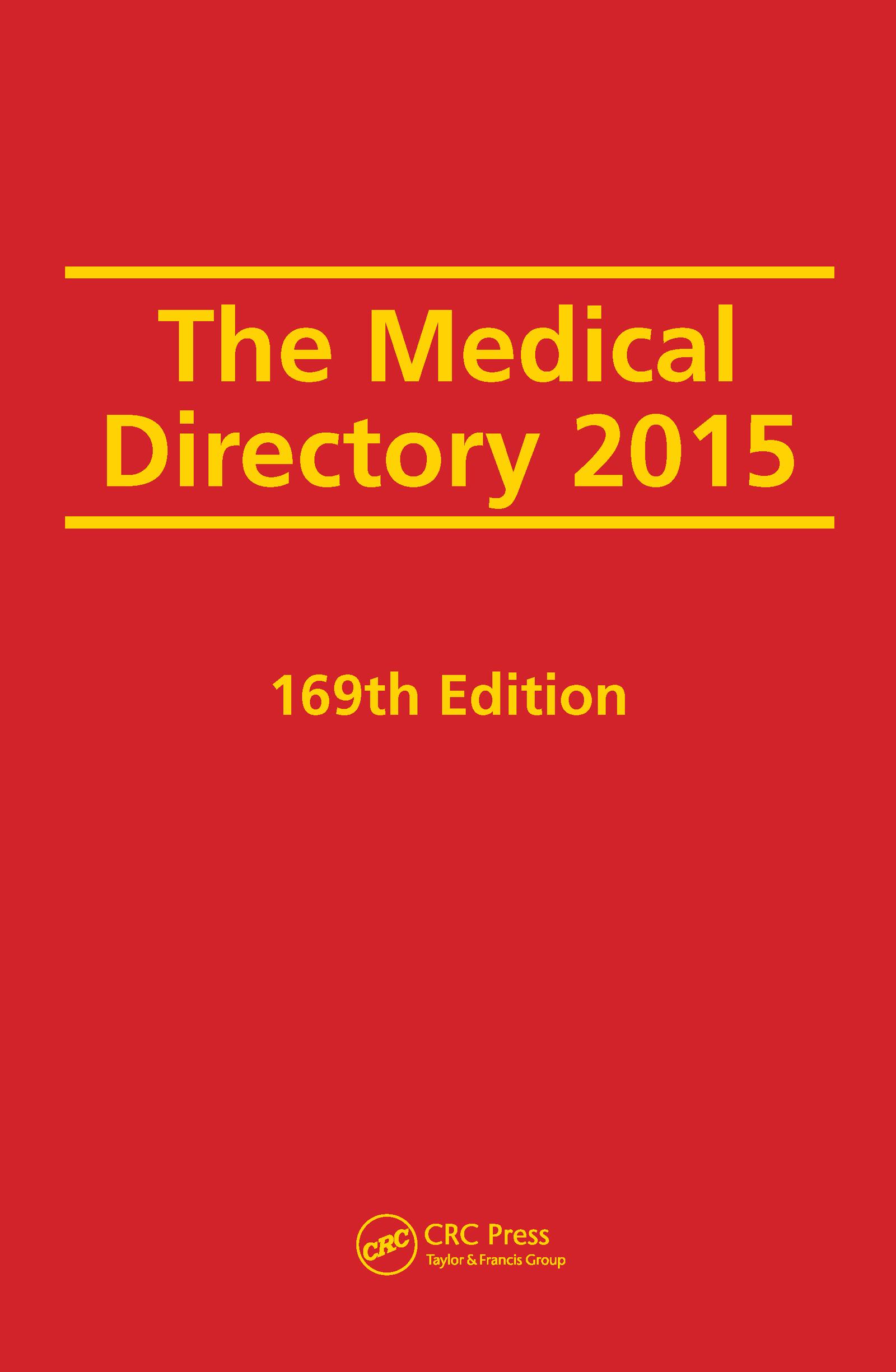 The Medical Directory 2015