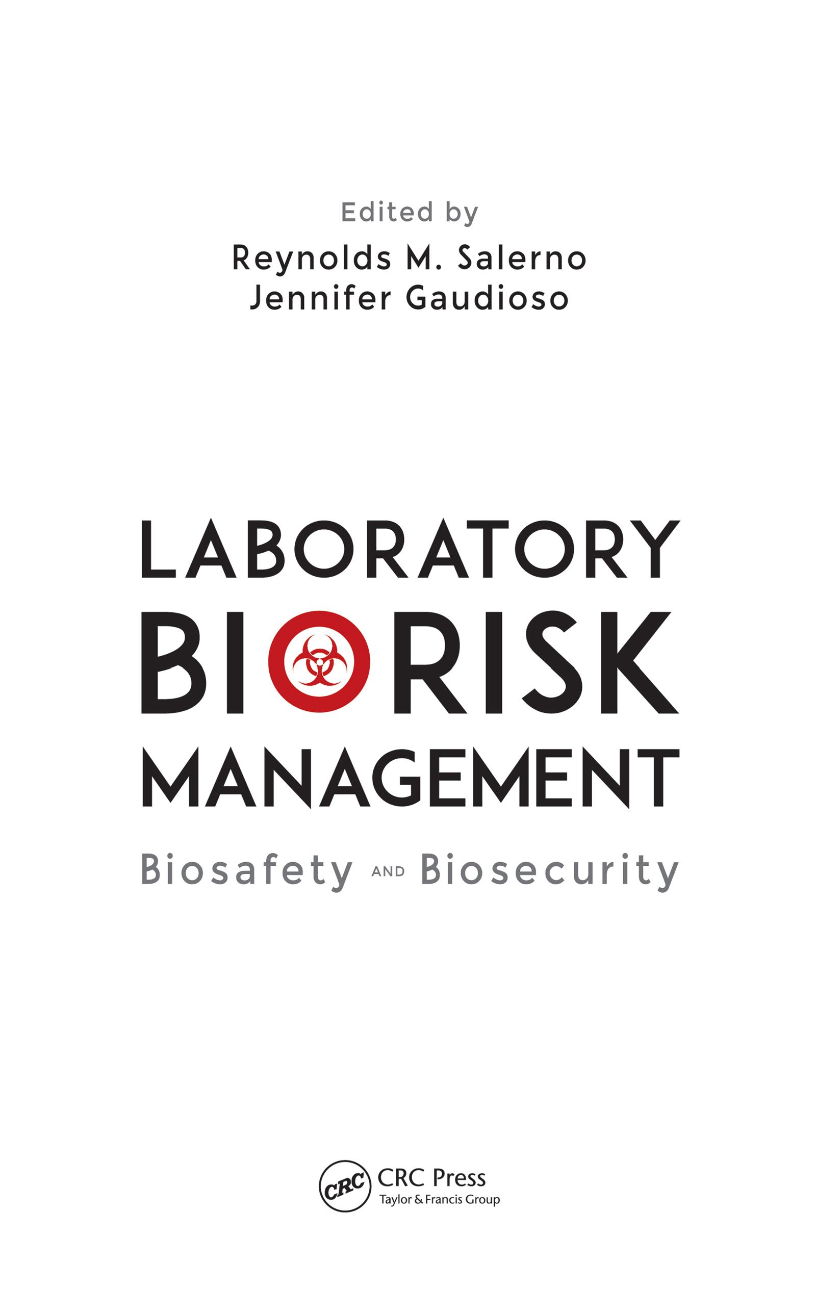 Laboratory Biorisk Management