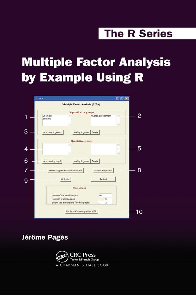 Multiple Factor Analysis by Example Using R by Jérôme Pagès