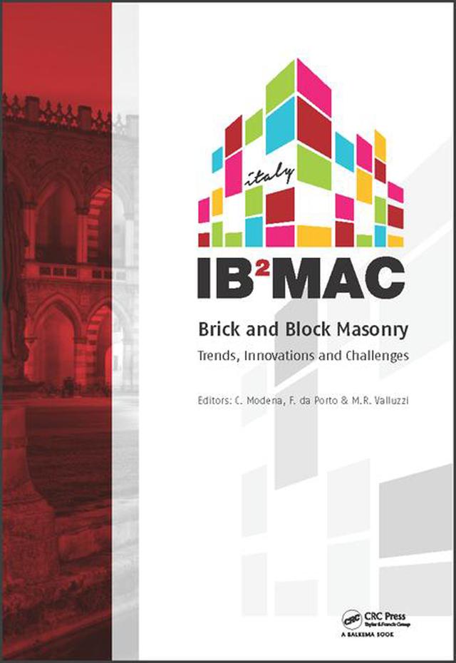 Brick and Block Masonry by Claudio Modena, F. da Porto, M.R. Valluzzi