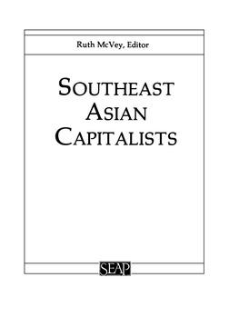 Southeast Asian Capitalists