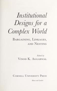 Institutional Designs for a Complex World