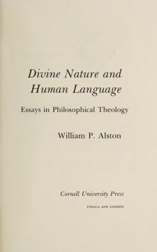 Divine Nature and Human Language