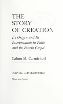 The Story of Creation