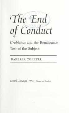 The End of Conduct