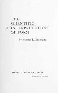 The Scientific Reinterpretation of Form by Norma Emerton