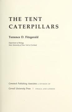 The Tent Caterpillars by Terrence D. Fitzgerald