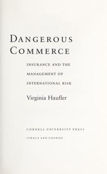 Dangerous Commerce