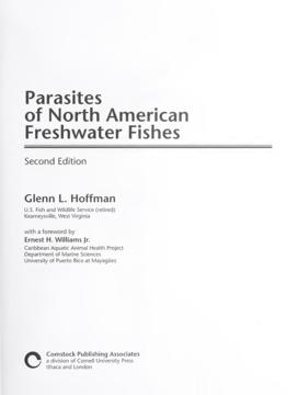Parasites of North American Freshwater Fishes by Glenn L. Hoffman