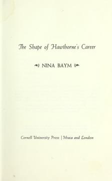 The Shape of Hawthorne's Career