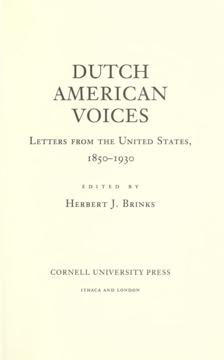 Dutch American Voices