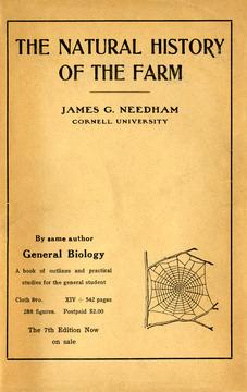 Natural History of the Farm by James G. Needham