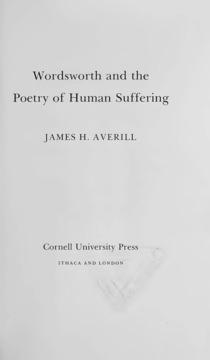Wordsworth and the Poetry of Human Suffering