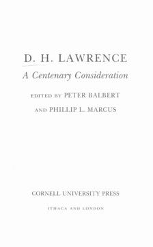 D. H. Lawrence