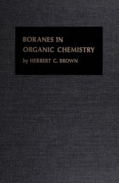 Boranes in Organic Chemistry