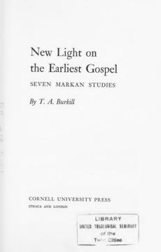 New Light on the Earliest Gospel