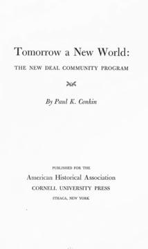 Tomorrow a New World
