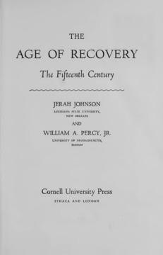 The Age of Recovery