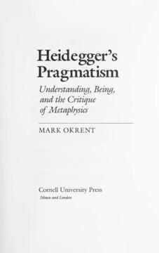 Heidegger's Pragmatism
