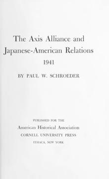 The Axis Alliance and Japanese-American Relations, 1941