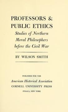 Professors and Public Ethics