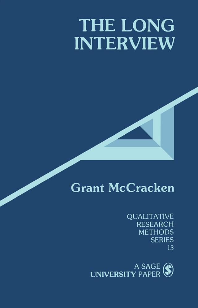The Long Interview by Grant McCracken