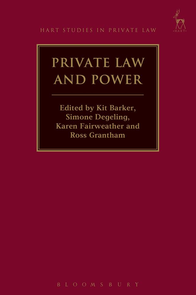 Private Law and Power by Karen Fairweather, Kit Barker, Ross Grantham, Simone Degeling