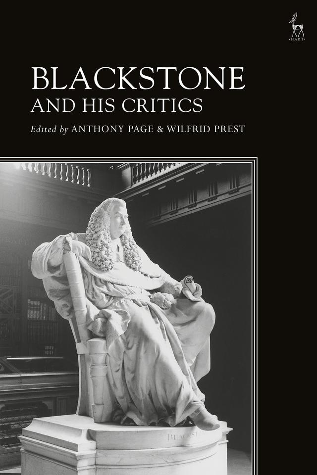 Blackstone and His Critics by Anthony Page, Wilfrid Prest