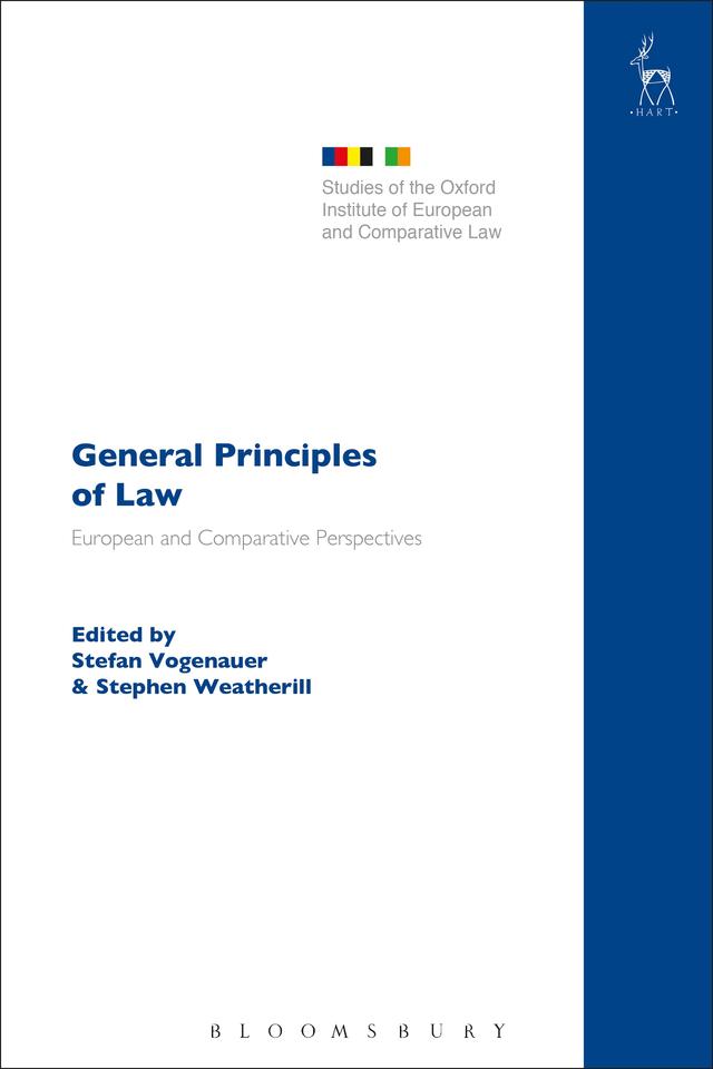 General Principles of Law by Stefan Vogenauer, Stephen Weatherill