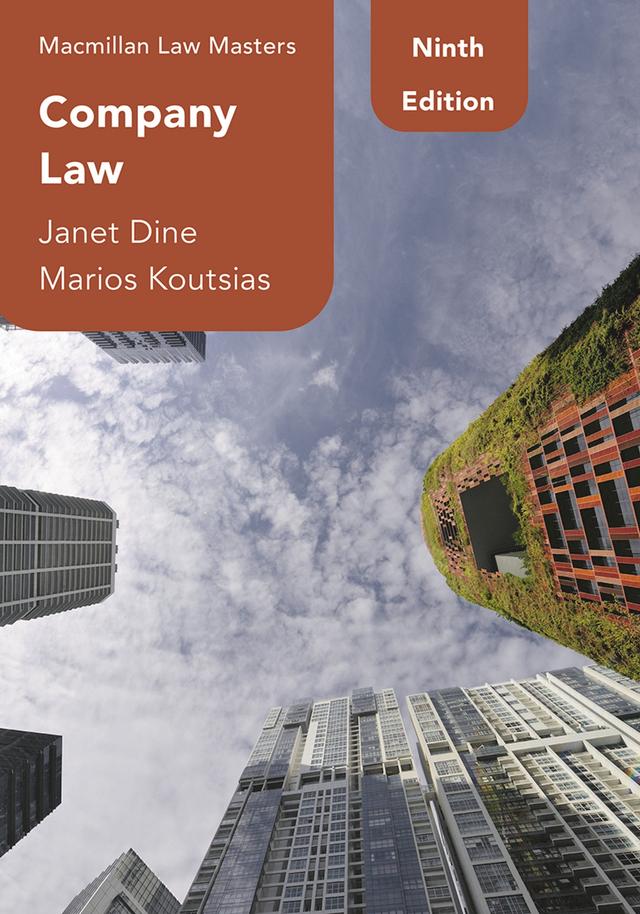 Company Law by Janet Dine, Marios Koutsias