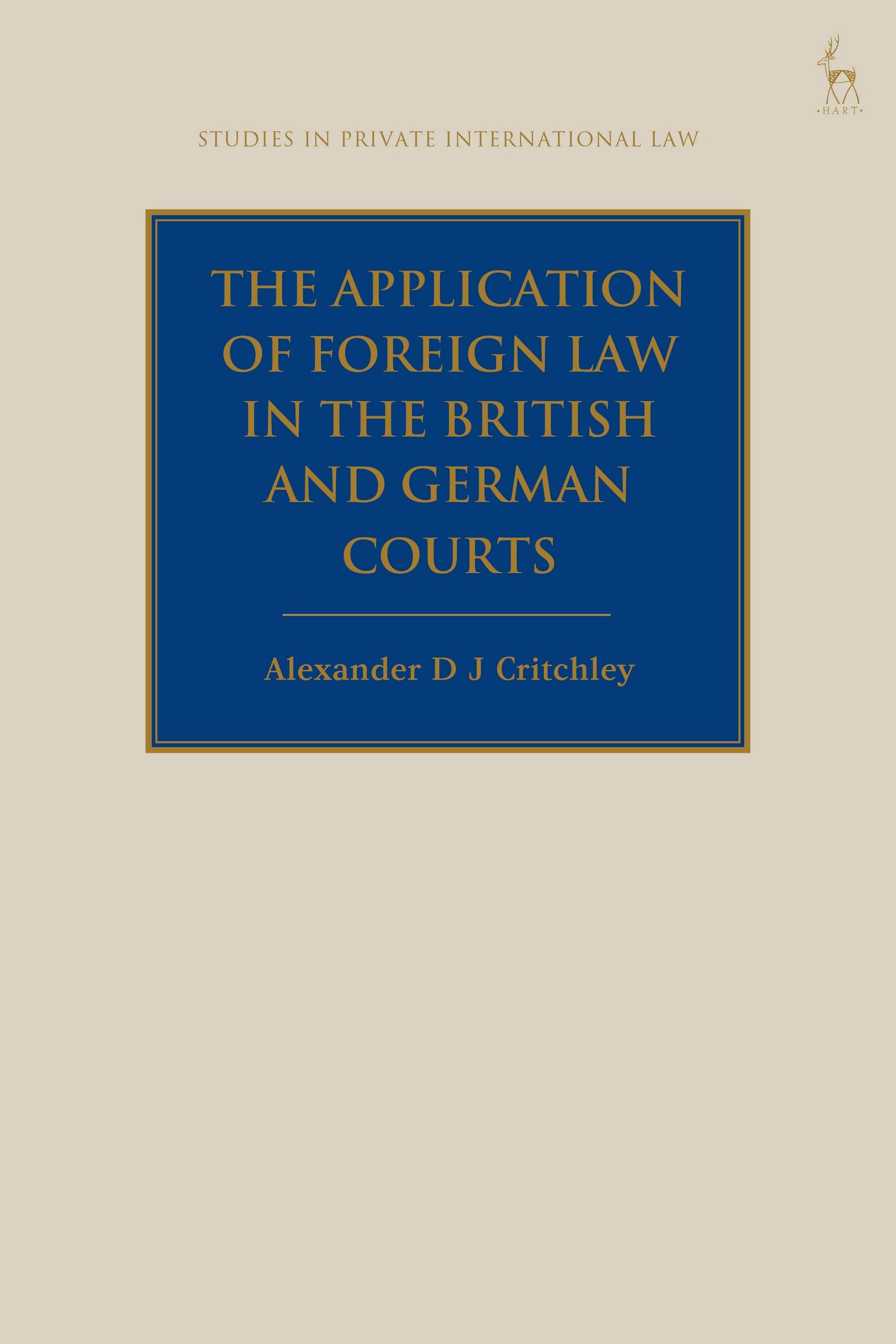 The Application of Foreign Law in the British and German Courts