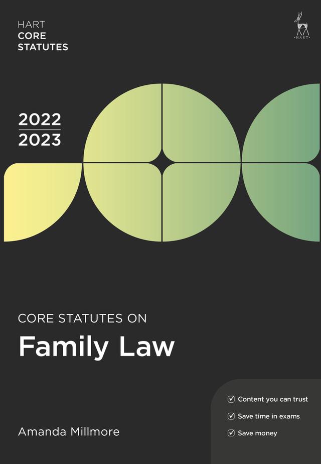 Core Statutes on Family Law 2022-23 by Amanda Millmore