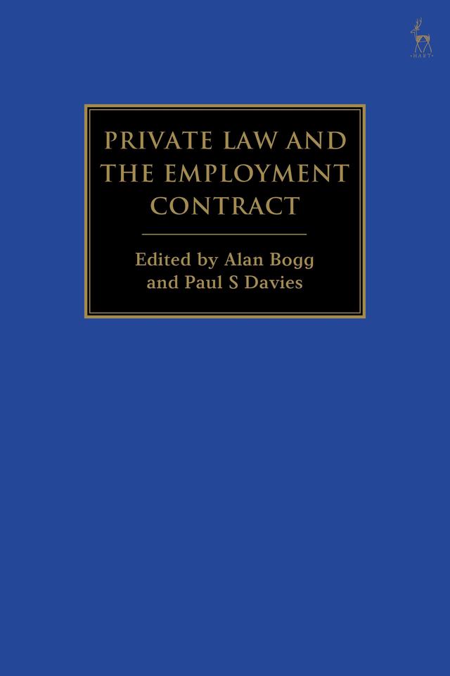 Private Law and the Employment Contract by 