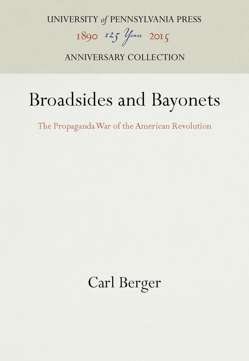 Broadsides and Bayonets
