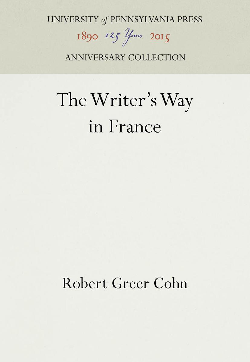 The Writer's Way in France
