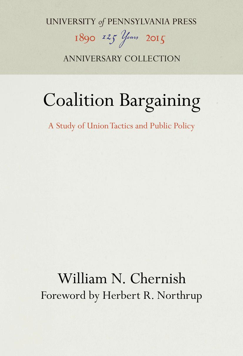 Coalition Bargaining