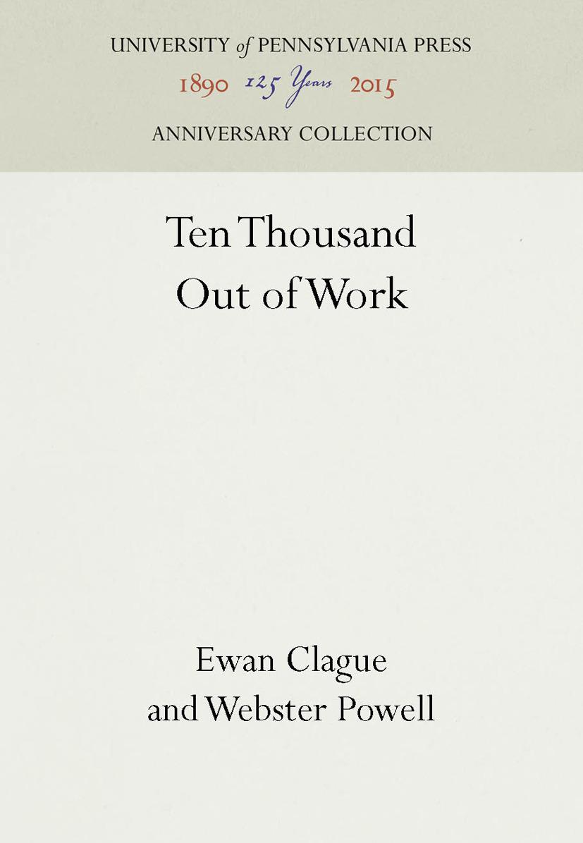 Ten Thousand Out of Work